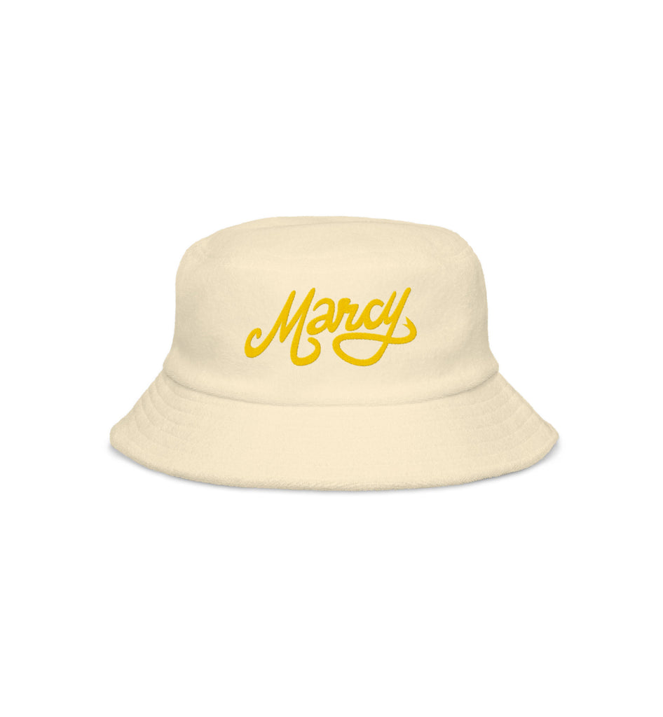 Marcy "Golden boy" terry cloth bucket hat