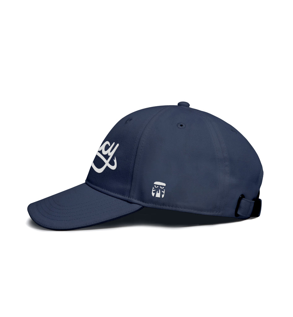 Marcy classic hat on navy