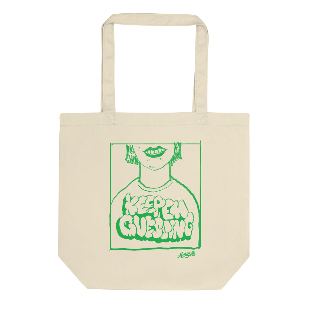 Keep Em Guessing totally totes eco tote